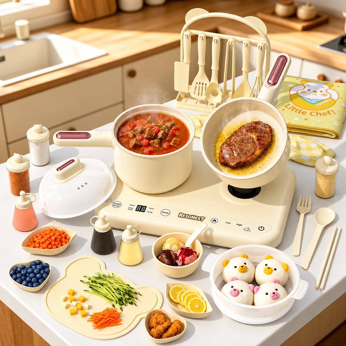 Resonest® Kid's Montessori Cooking Set